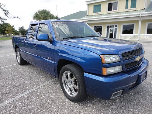 2003 chevrolet silverado 1500 ss ext cab 6.0l awd florida truck great shape