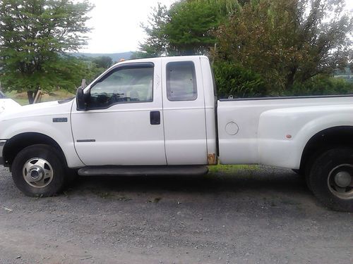 2000 ford f-350 7.3 turbo diesel dually pickup truck heavy duty plow frame