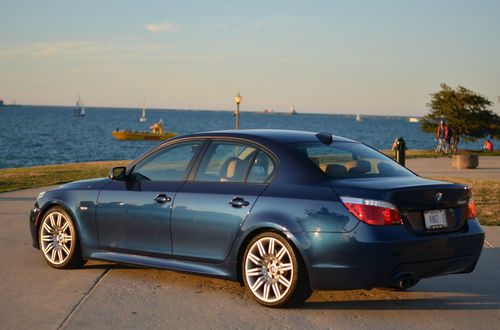 2008 BMW 550I, M-PACKAGE,HEAD UP DISPLAY,NAVI, LOW 73K MILES,SALVAGE,NO RESERVE!, image 3