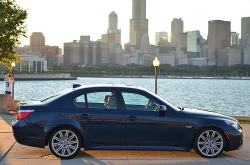 2008 BMW 550I, M-PACKAGE,HEAD UP DISPLAY,NAVI, LOW 73K MILES,SALVAGE,NO RESERVE!, image 6
