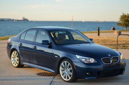 2008 BMW 550I, M-PACKAGE,HEAD UP DISPLAY,NAVI, LOW 73K MILES,SALVAGE,NO RESERVE!, image 7