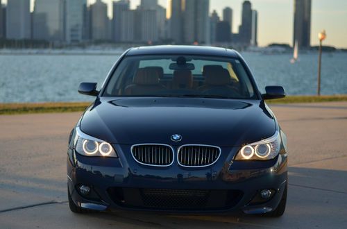 2008 BMW 550I, M-PACKAGE,HEAD UP DISPLAY,NAVI, LOW 73K MILES,SALVAGE,NO RESERVE!, image 8
