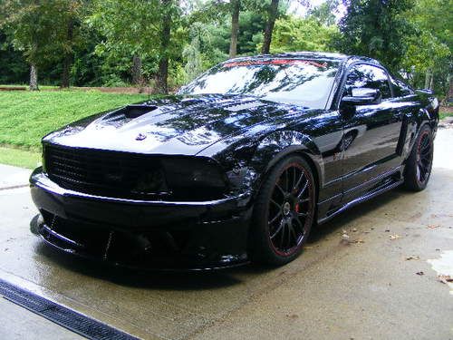 1 sick saleen cammed slammed and blown 740rwhp  gt500 / roush killer