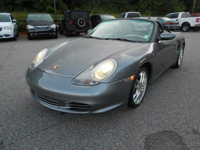 04 porsche boxter s 3.2 6 cyl. mineral gray leather automatic trans. convertible