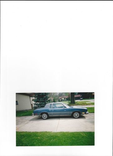 1978 oldsmobile cutlass supreme broughman 2 door coupe