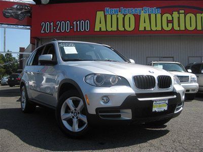 08 bmw x5 3.0si carfax certified full service records navigation 3rd row seating