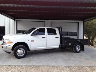 2011 dodge ram 3500 dually flatbed cummins diesel 6 speed manual 4x4 crew cab