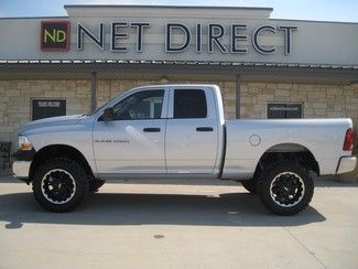 11 dodge 4wd crew cab new lift, 20" moto metals 71k mi net direct auto texas