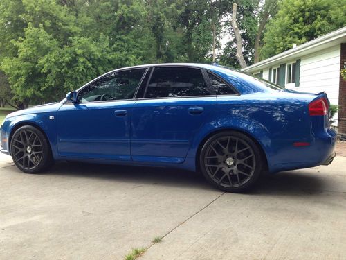 Audi 2005.5 s4, excellent condition, rare sprint blue, receipts since new,