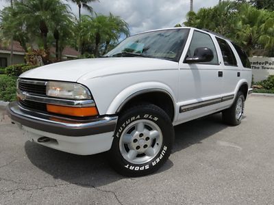 4x41998 chevy blazer 4dr ls-extra nice-all original w/just 79k-no reserve-lqqk!!