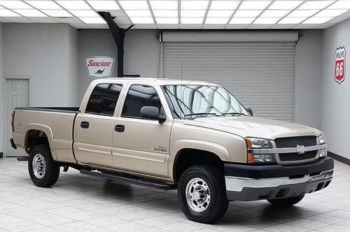 2004 chevy 2500hd ls 4x4 diesel crew cab texas truck