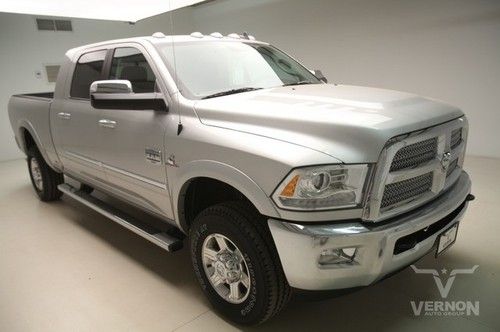 2013 laramie longhorn mega 4x4 navigation sunroof leather heated cummins diesel