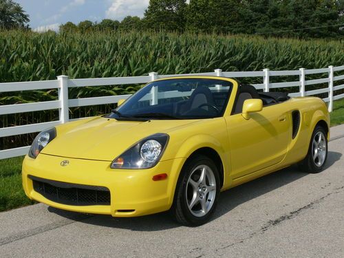 2002 toyota mr2 spyder convertible 2-door 1.8l