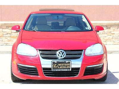 2009 jetta tdi~leather-sunrf~htd seats~spoilor~wheels~1 owner~nice~6speed~