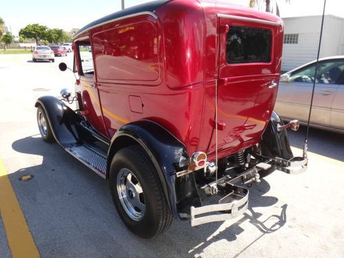 1929 ford model a penal  hot rod all steel fully restored a/c !! show car