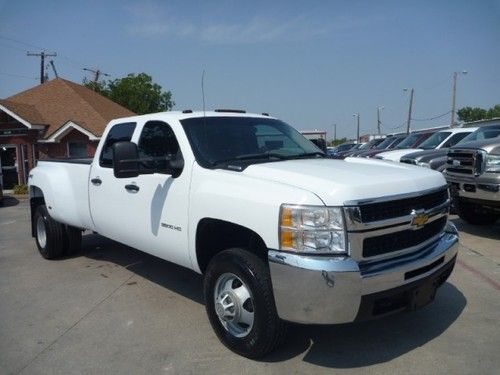 2010 chevrolet silverado 3500 ls crew cab 4x4 dually we finance carfax gas