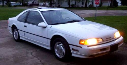 1989 thunderbird super coupe 5-speed (supercharged w/ 86,500 original miles)