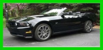2010 mustang gt 4.6l v8 24v manual rwd convertible heated leather keyless entry