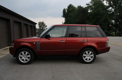 2008 land rover range rover hse sport utility 4-door 4.4l