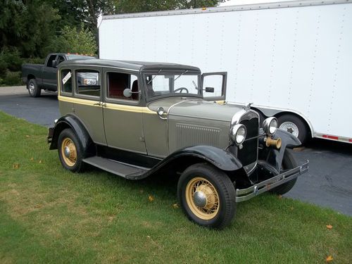 1931 ford model a slant window