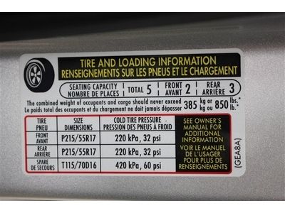 2.5L CD Front Wheel Drive Power Steering 4-Wheel Disc Brakes Aluminum Wheels, US $14,374.00, image 38