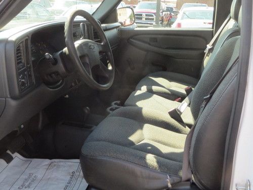 2006 Chevrolet Silverado K1500 4x4 Regular Cab, White, image 12