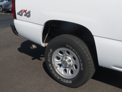 2006 Chevrolet Silverado K1500 4x4 Regular Cab, White, image 16