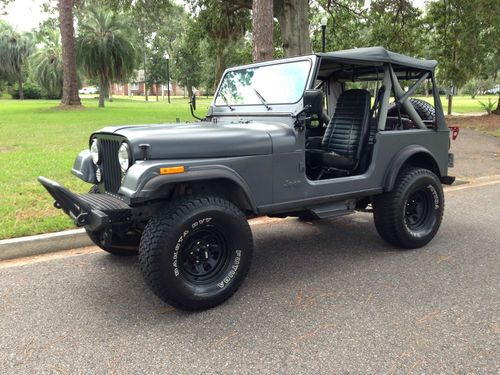 1985 jeep cj7, hard and soft top