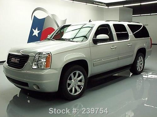 2011 gmc yukon xl 8pass leather nav rear cam dvd 30k mi texas direct auto