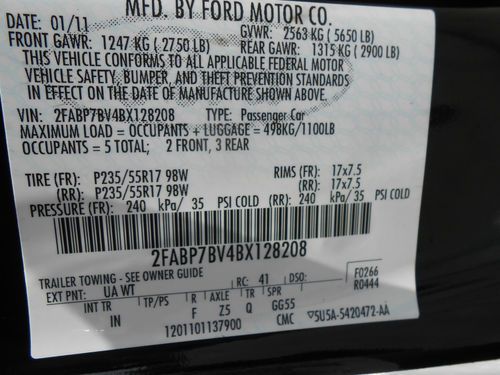 2011 Ford Crown Victoria Police Interceptor  POLICE AUCTION - NO RESERVE, image 2