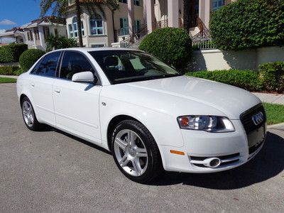Florida 07 a4 2.0 turbo sedan 46,129 orig low miles clean carfax no reserve !!