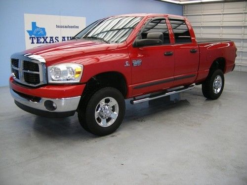 We finance!!!  2007 dodge ram 2500 hd quad slt 4x4 cummins 5.9l auto cd tow!!!