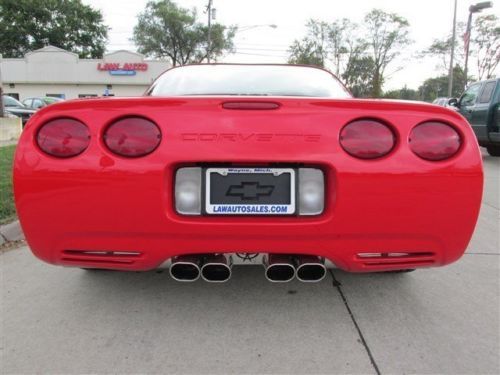 RED COUPE LOW MILES CHROME WHEELS LEATHER AUTO CLEAN TITLE FINANCE GLASS TOP AC, image 7