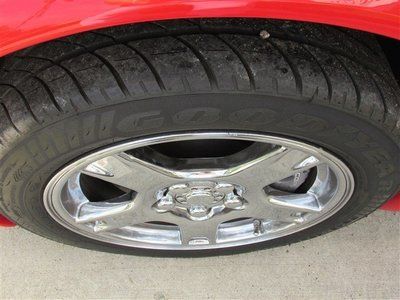 RED COUPE LOW MILES CHROME WHEELS LEATHER AUTO CLEAN TITLE FINANCE GLASS TOP AC, image 21