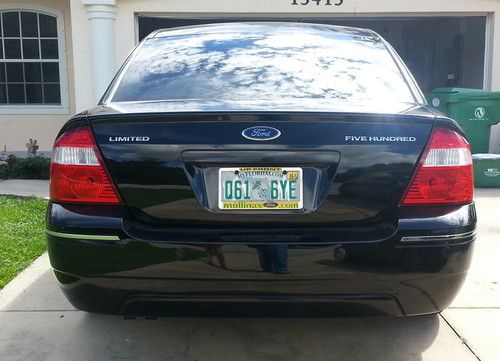 2005 Ford Five Hundred Limited Sedan 4-Door Black, leather, loaded with upgrades, US $4,000.00, image 9