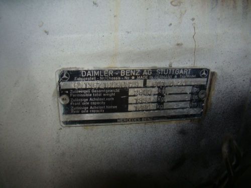 Mercedes-Benz Westfalia W601 Diesel Backcountry Camper Van Jack Cook Explorer, US $24,500.00, image 12