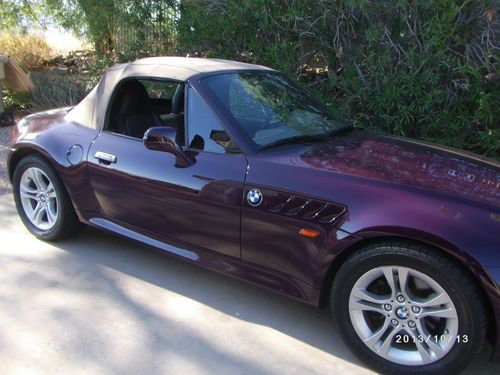 1999 bmw z3 roadster convertible 2-door 2.5l