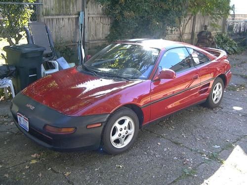 Toyota mr2 1991 second generation low miles bone stock