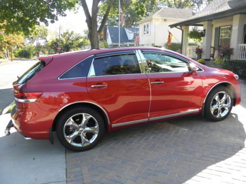 2013 red toyota venza awd limited 3.5 &#039;loaded&#039;