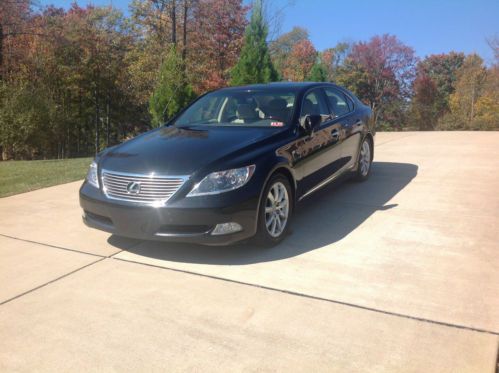 Lexus ls 460, black with tan interior, excellent condition