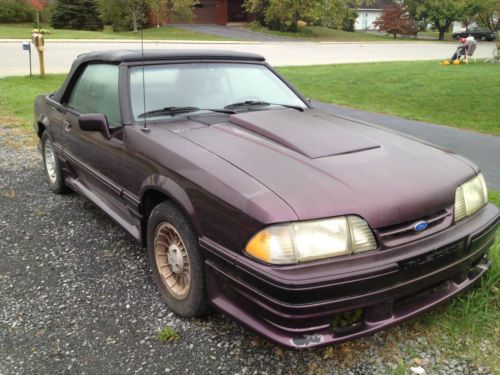 1988 ford mustang convertible