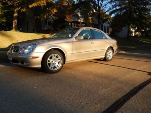 2004 mercedes-benz e320  sedan 4-door 3.2l