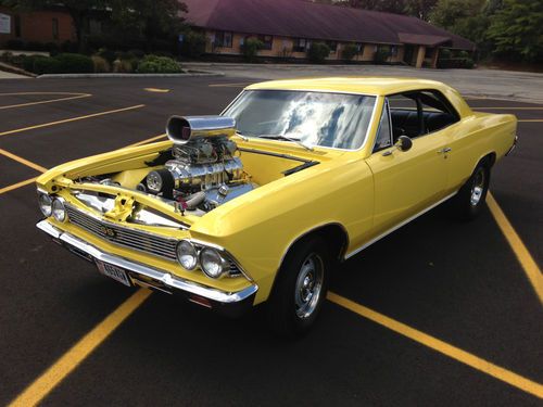 1966 chevelle - 871 blown l78 - frame off restoration