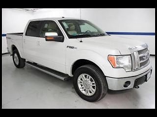 11 f150 4x4 crew lariat 5.0l v8,navigation,sunroof, heat/cooled seats, 1 owner!