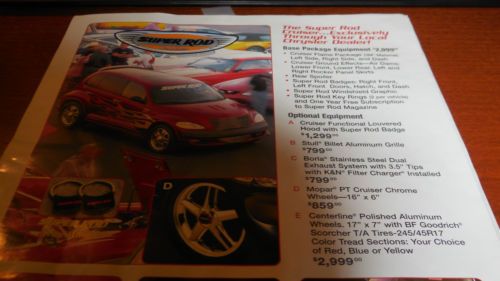 2001 Chrysler PT Cruiser Limited Wagon 4-Door 2.4L, image 10