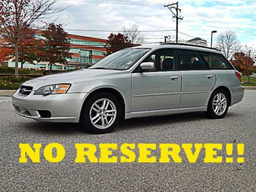 2005 subaru legacy wagon awd nice clean no reserve auction!