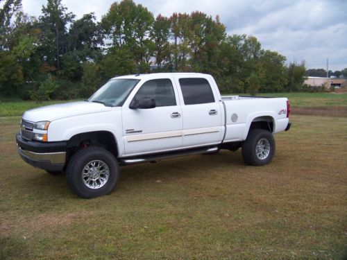 2005 chevrolet silverado 2500hd crew cab 4x4 6.6 diesel