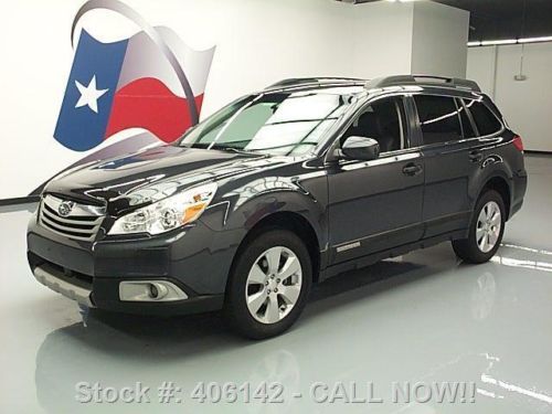 2011 subaru outback awd 2.5 ltd wagon pzev leather 30k texas direct auto