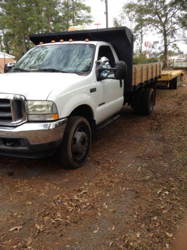2002 ford 550 with flatbed