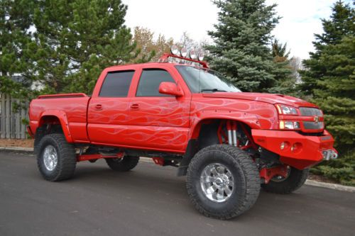 2004 chevy silverado 2500 supercharged 4wd 6.0 l crew cab pick up truck